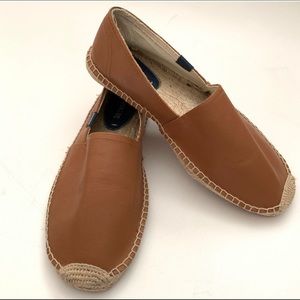 🛑👟🚨Soludos Leather Flat Loafer Espadrille 9